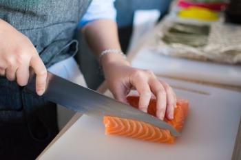 farmed salmon