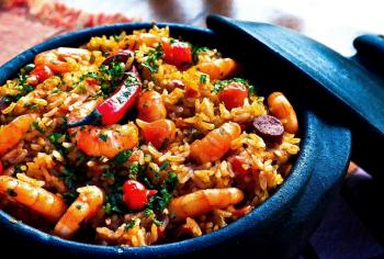 prawn dish