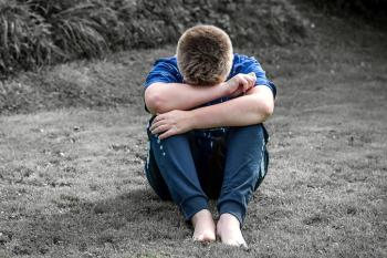 sad adolescent