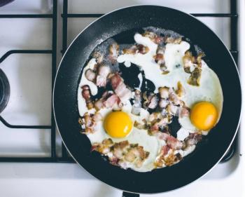 eggs and bacon