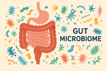 Gut Microbiome Illustration (ChatGPT)
